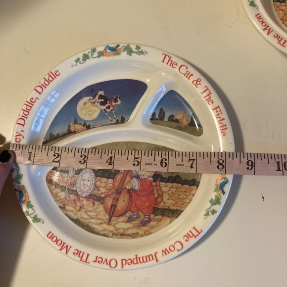 Nursery Rhyme Kids plate and bowl set - Picture 7 of 8